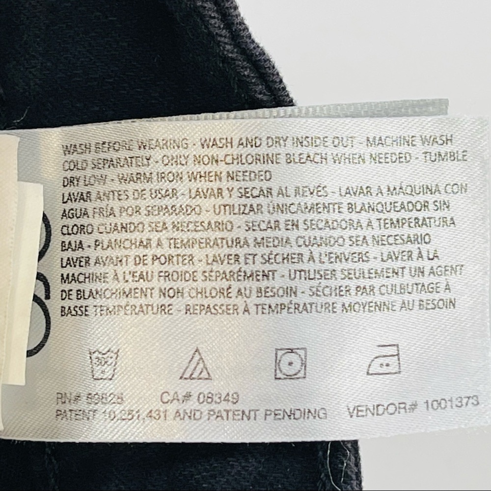 New Social Standard Camo Ankle Jeans Womens‎ 10 Black Gray Stretch Mid Rise - Picture 7 of 12